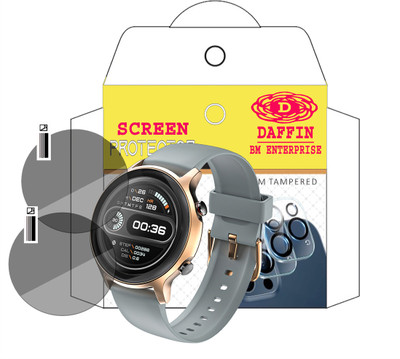 daffin Screen Guard for Noise Fit Active SpO2 SMARTWATCH(Pack of 2)