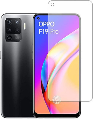 Lokah Tempered Glass Guard for Oppo F19 Pro(Pack of 1)