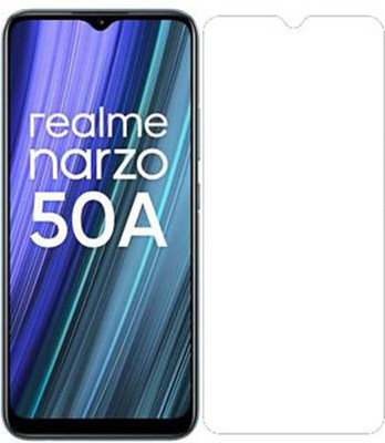DMJHP Tempered Glass Guard for Realme Narzo 50A(Pack of 1)