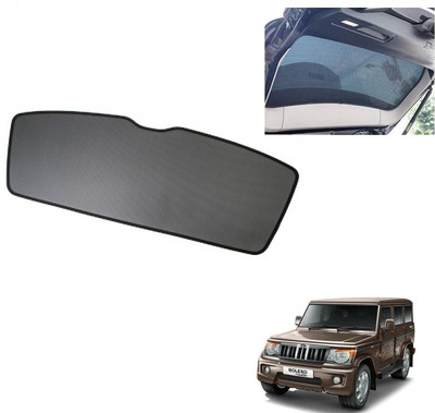 AuTO ADDiCT Rear Window Sun Shade For Mahindra Bolero(Black)