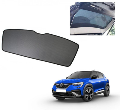 AuTO ADDiCT Rear Window Sun Shade For Renault Kiger(Black)