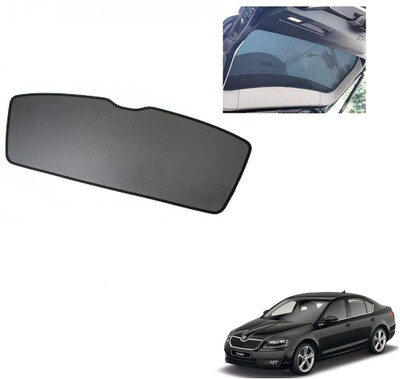 AuTO ADDiCT Rear Window Sun Shade For Skoda Octavia(Black)