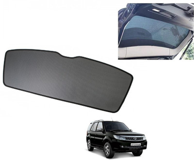 AuTO ADDiCT Rear Window Sun Shade For Tata Safari Storme(Black)