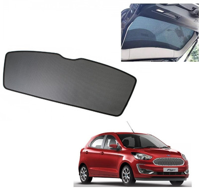 AuTO ADDiCT Rear Window Sun Shade For Ford Figo(Black)
