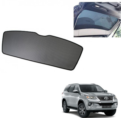 AuTO ADDiCT Rear Window Sun Shade For Toyota New Fortuner(Black)