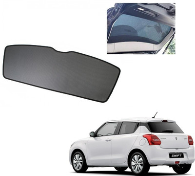 AuTO ADDiCT Rear Window Sun Shade For Maruti Suzuki New Swift(Black)