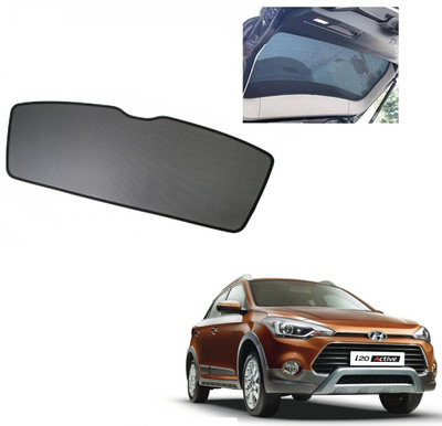 AuTO ADDiCT Rear Window Sun Shade For Hyundai i20(Black)