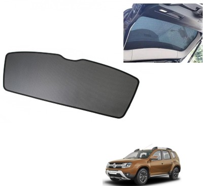 AuTO ADDiCT Rear Window Sun Shade For Renault Duster(Black)