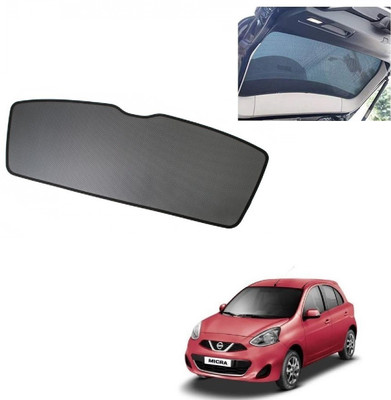 AuTO ADDiCT Sun Roof Sun Shade For Nissan Micra(Black)