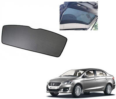 AuTO ADDiCT Rear Window Sun Shade For Maruti Suzuki Ciaz(Black)