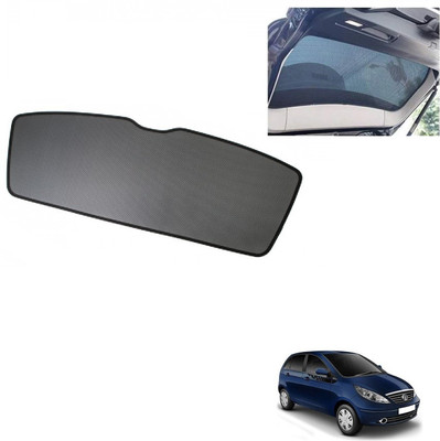 AuTO ADDiCT Rear Window Sun Shade For Tata Indica Vista(Black)