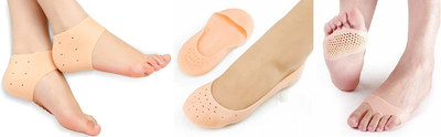 Harsh narrow fab HEEL PROTECTOR,FULL HEEL SUPPORT AND Silicone Gel Half Toe Sleeve Pads Heel Support
