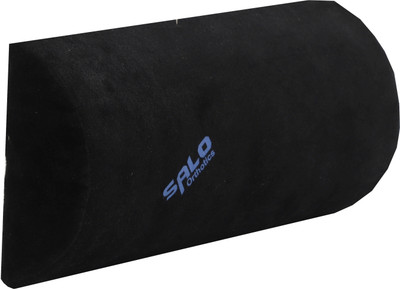 Salo Orthotics D-Shaped Cushion Back / Lumbar Support(Black)