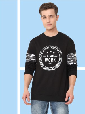 ARDEUR Full Sleeve Printed Men Sweatshirt