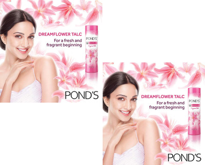 POND's DREAMFLOWER TALC EACH 400G P=2(2 x 400 g)