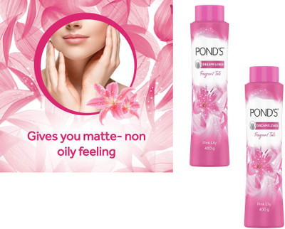 POND's DREAMFLOWER TALC EACH 400G S2(2 x 400 g)