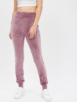 HARPA Solid Women Pink Track Pants