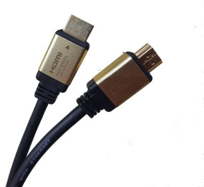 C&E HDMI Cable 4.572 m 15 ft Ultra 4K HDMI Cable 60Hz HDR, High Speed 18 Gbps(Compatible with HDTV, Golden, One Cable)