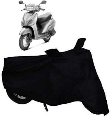 Mdstar Waterproof Two Wheeler Cover for Honda(Activa 6G, Black)