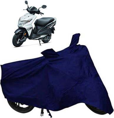 st enterprises Two Wheeler Cover for Honda(Dio, Blue)