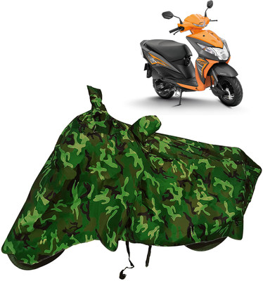 st enterprises Two Wheeler Cover for Honda(Dio, Green)