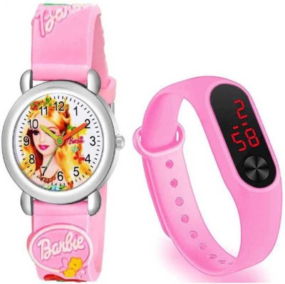 SPORT COLLECTION Exclusive Style Kids Trendy Hot Selling You Son Etc... Best Return Gift Lovely Best In Market 3D Stainless Case Gifts for Kids & Baby Kids Love Watches Design Analog-Digital Watch  - For Boys & Girls