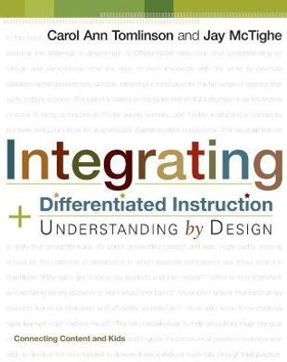 Integrating Differentiated Instruction and Understanding by Design(English, Paperback, Tomlinson Carol Ann)
