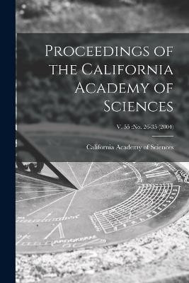 Proceedings of the California Academy of Sciences; v. 55(English, Paperback, unknown)