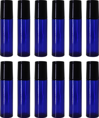 nsb herbals 10 ml Glass Bottle(Pack of 12, Blue)