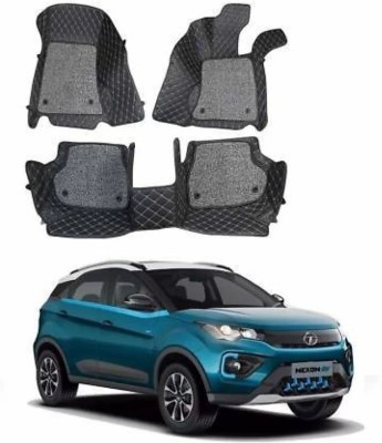 auto universe Leatherite 7D Mat For  Tata Nexon(Black)