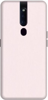 itrusto Back Cover for OPPO F11 Pro , OPPO F11 Pro Plain Cream Clour BACK COVER(Multicolor, Hard Case, Pack of: 1)