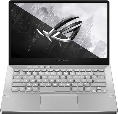 ASUS ROG Zephyrus G14 Ryzen 7 Octa Core Ryzen 7-4800HS 4th Gen - (8 GB/1 TB SSD/Windows 10 Home/4 GB Graphics/NVIDIA GeForce GTX 1650/120 Hz) GA401IHR-K2067TS Gaming Laptop(14 inch, White, 1.6 Kg, Wit