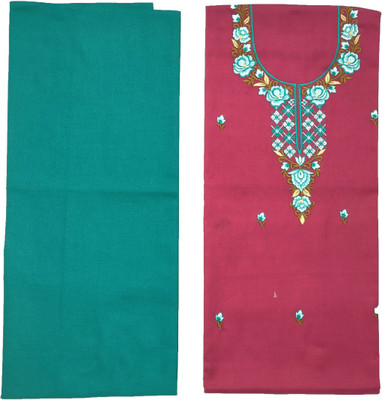 Sprha Wool Embroidered Salwar Suit Material