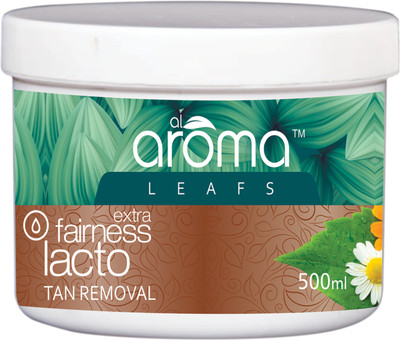 AlAroma Leafs LACTO D-TAN CREAM (500 GRAMS) - EXTRA FAIRNESS - BLEACH CREAM - NEW ADVANCED FORMULATION(500 ml)