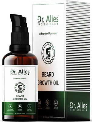Dr. Alies Professional Beard Growth Oil for strong and healthy beard growth Hair Oil(30 ml)