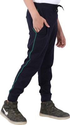 Kiva Fashion Track Pant For Baby Boys(Blue, Pack of 1)