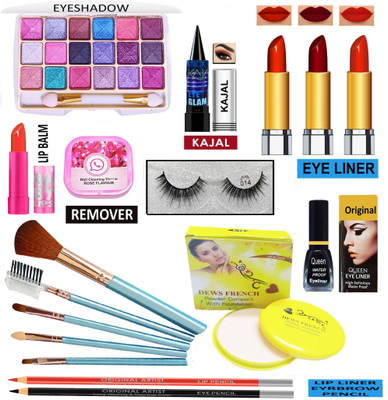 CLUB 16 Best Value Makeup Kit Of 17 Makeup Items MNB29(Pack of 17)