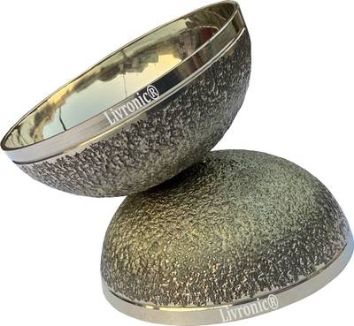 Livronic AKansa Vatki Bowl Cup Bronze Kansa Natural Vatki Ayurvedic Detox Foot Massager Relaxation and Deep Cleaning Ancient Indian Technique | Natural Pack of 1 (AR01) Kansa Vatki Bowl Cup Bronze Kansa Natural Vatki Ayurvedic Detox Foot Massager Relaxation and Deep Cleaning Ancient Indian Technique | Natural Pack of 1 Massager