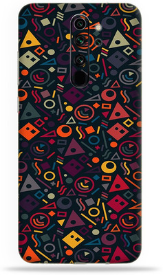 LAMHA Redmi Note 8 Pro Mobile Skin(Ultra Super Geometric Shape Skin With High Matte Finish.)