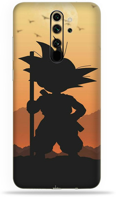 LAMHA Redmi Note 8 Pro Mobile Skin(Ultra Super Goku Sunset Skin With High Matte Finish.)