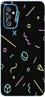 Xuwap Samsung Galaxy M52 5G Mobile Skin(Multicolor)