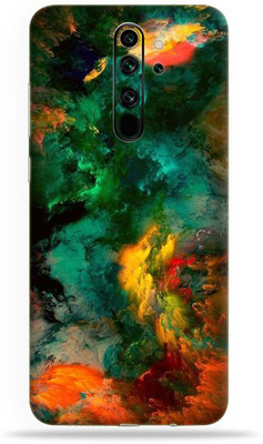 LAMHA Redmi Note 8 Pro Mobile Skin(Ultra Super Multicolor Clouds Skin With High Matte Finish.)