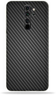 BUGGU Redmi Note 8 Pro, redmi note 8 pro Mobile Skin(Ultra Super Black Carbon Fiber Skin With High Matte Finish, Mobile Skin (Back+Side+Camera))