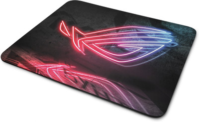 Shieldsmore ROG Gaming logo mouse pad design 2 Non Slip Base Mousepad(Multicolor)