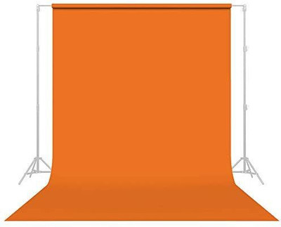 Cam cart 8FTX10.5 FT Orange Backdrop Background for Photography Photo Booth Backdrop for Photoshoot Background Screen Video Recording Parties Curtain Reflector Reflector