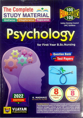 Psychology For First Year B.sc. Nursing(Paperback, K MADHAVI)