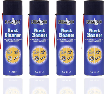 KANGAROO Rust Remover Spray, Multipurpose- 150 ML Each (Set of 4) Rust Removal Aerosol Spray(600 ml)