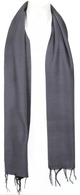 Bismaadh Solid Wool Blend Women Stole, Scarf