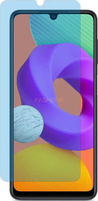 Fasheen Tempered Glass Guard for SAMSUNG GALAXY M22 (Impossible UV AntiBlue Light)(Pack of 1)