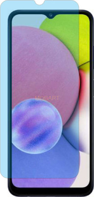 MOBART Tempered Glass Guard for SAMSUNG GALAXY A03 S (Impossible UV AntiBlue Light)(Pack of 1)